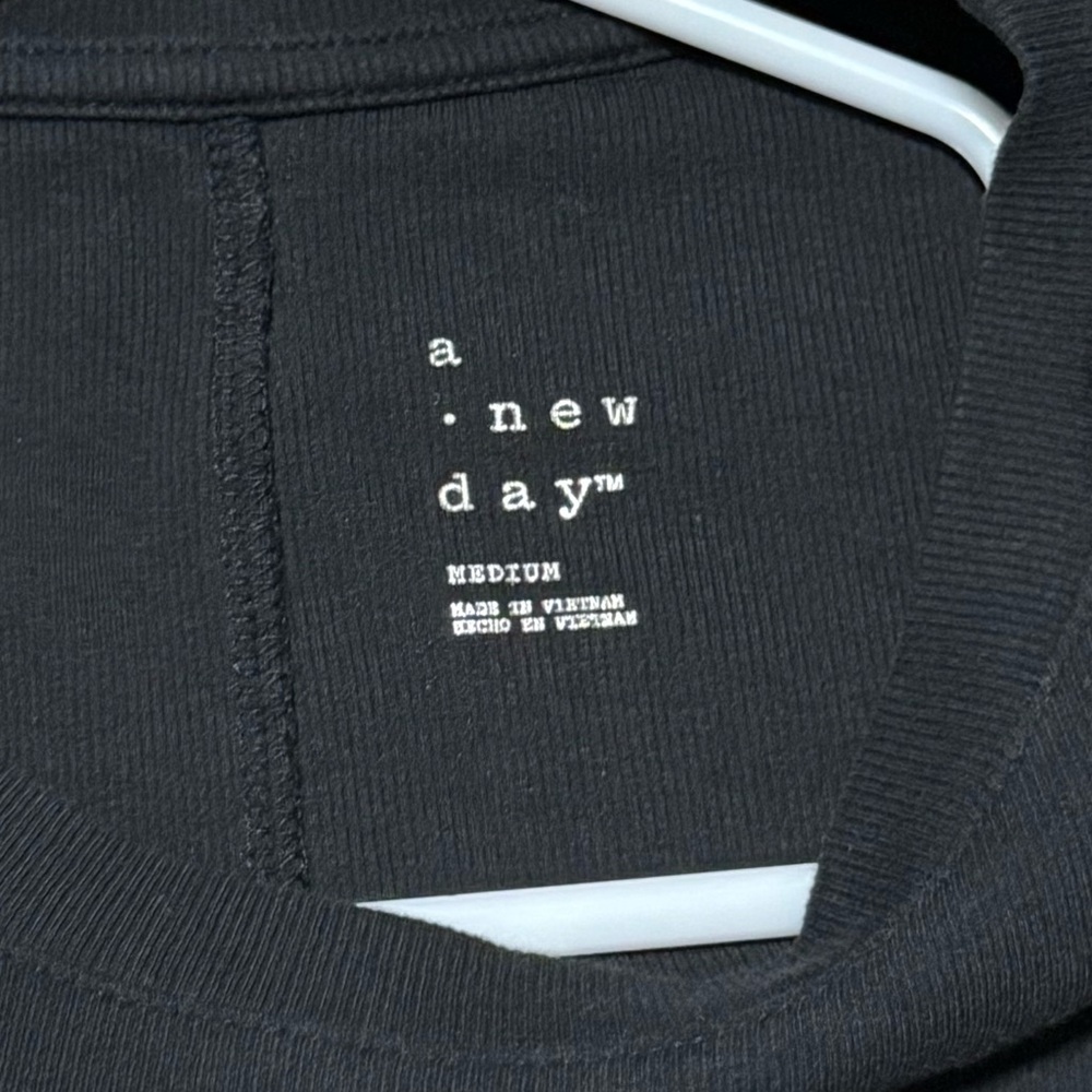 A new Day Black Dress Short Sleeve Slip on - Picture 6 of 8